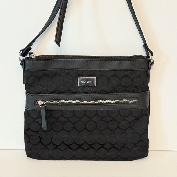 Nine West Coralia Black Crossbody Handbag - Picture 2 of 11